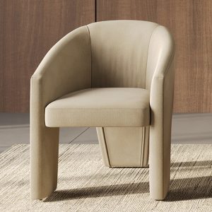 The Danford Dining Chair features a gorgeous Italian design paired with everyday comfort.The sculptured frame is fully upholstered in soft