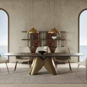 The Roma Extendable Dining Table