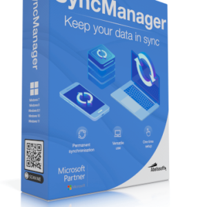 Synchronises any amount of data between different folders