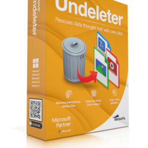 Recovers deleted files from the recycle bin. DEEP-Scan finds even damaged files and tries to recover them.