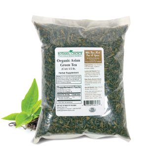 Organic Asian Green Tea Fresh Cut