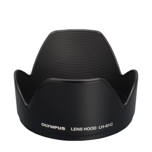The LH‑61C is a lens hood for the M.Zuiko Digital ED 14–150mm F4–5.6 (and the Zuiko Digital ED 14‑42mm F3.5‑5.6) that can be mounted to keep extraneous light from entering the lens on backlit shots.